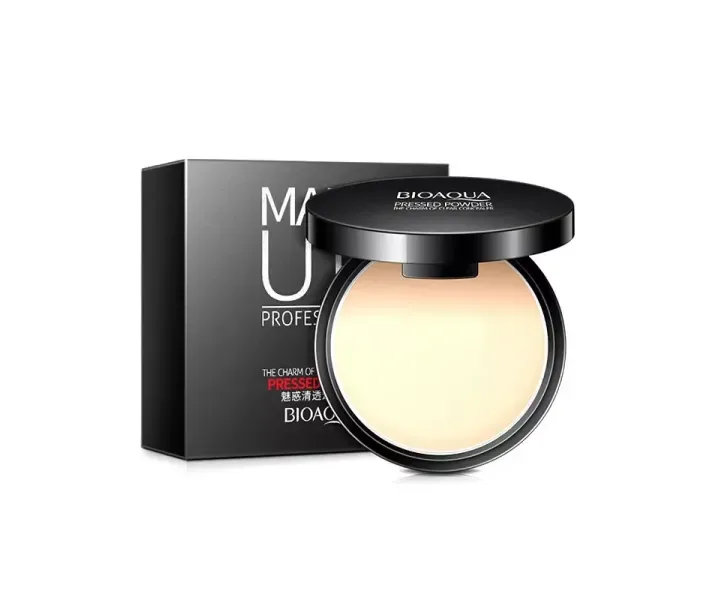 Матуюча пудра BIOAQUA Make Up Professional 10g з дзеркалом Тон №7 Tender Tone