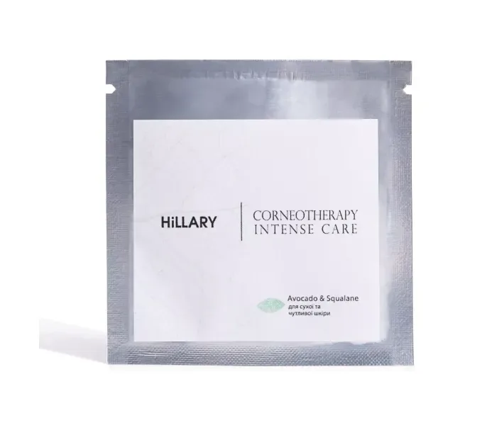 ПРОБНИК Крем для сухої та чутливої шкіри Hillary Corneotherapy Intense Сare Avocado & Squalane, 2 г