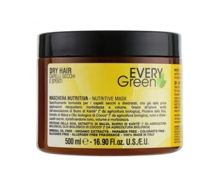Маска для сухого волосся Dikson Every Green Dry Hair Mask, 500 мл
