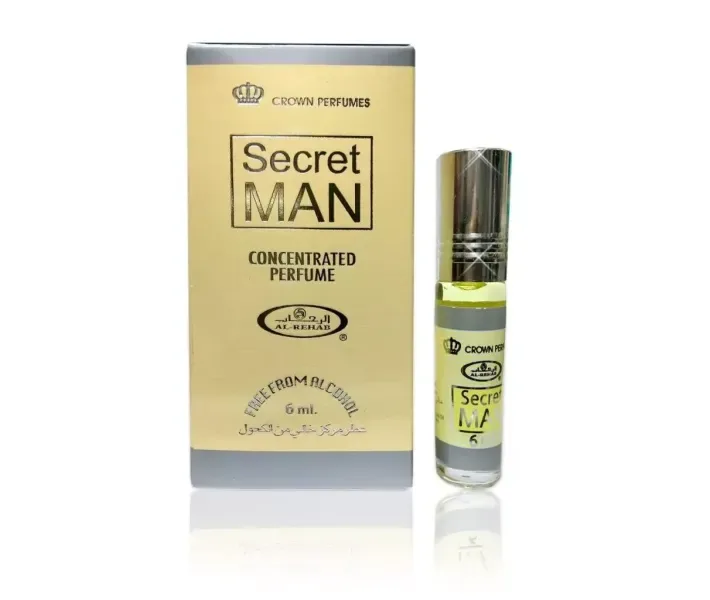 Чоловічі парфуми есенція Secret Man для чоловіків Al-Rehab 6 мл Саудівська Аравія