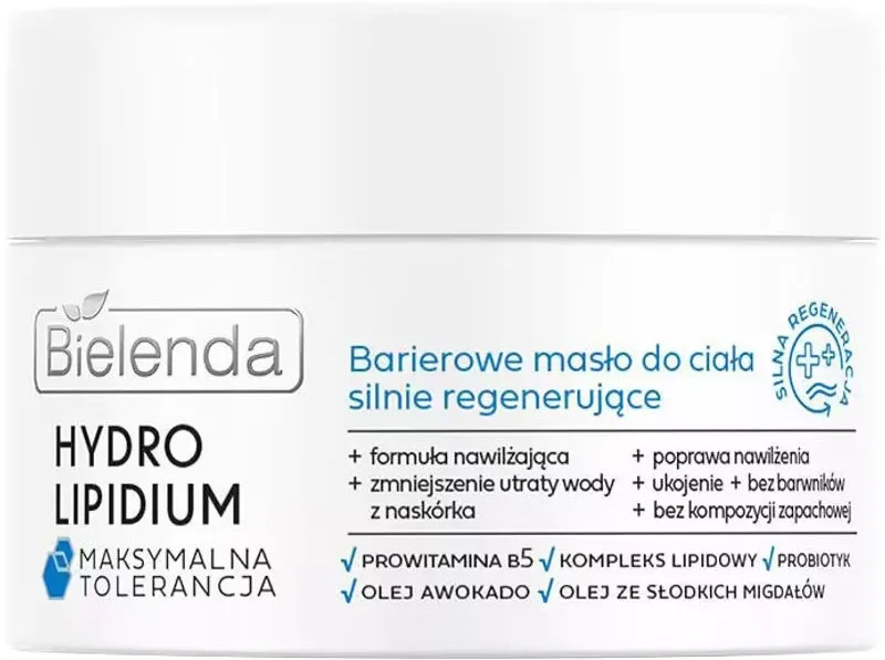 Крем-бар'єр для тіла Bielenda Hydro Lipidium Strongly Regenerating 200 мл