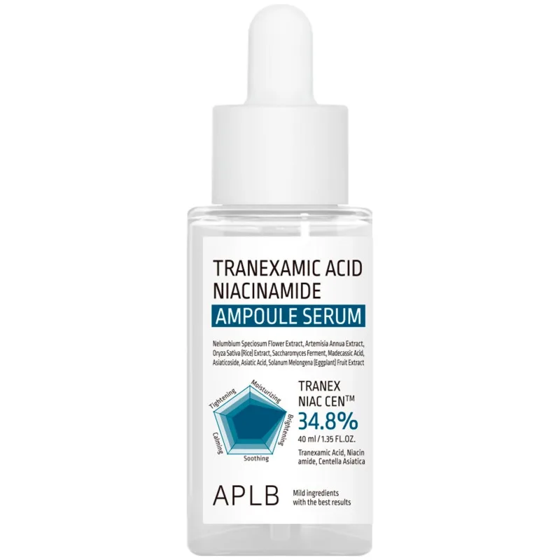 APLB Tranexamic Acid Niacinamide Ampoule Serum – освітлювальна сироватка з транексамовою кислотою та ніацинамідом 40 мл