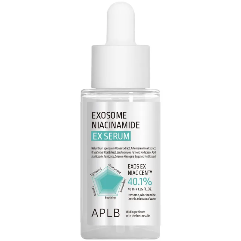 Відновлювальна сироватка з екзосомами та ніацинамідом APLB Exosome Niacinamide EX Serum, 40 мл