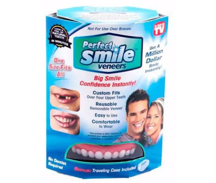 Накладні вініри для зубів Perfect Smile Veneers