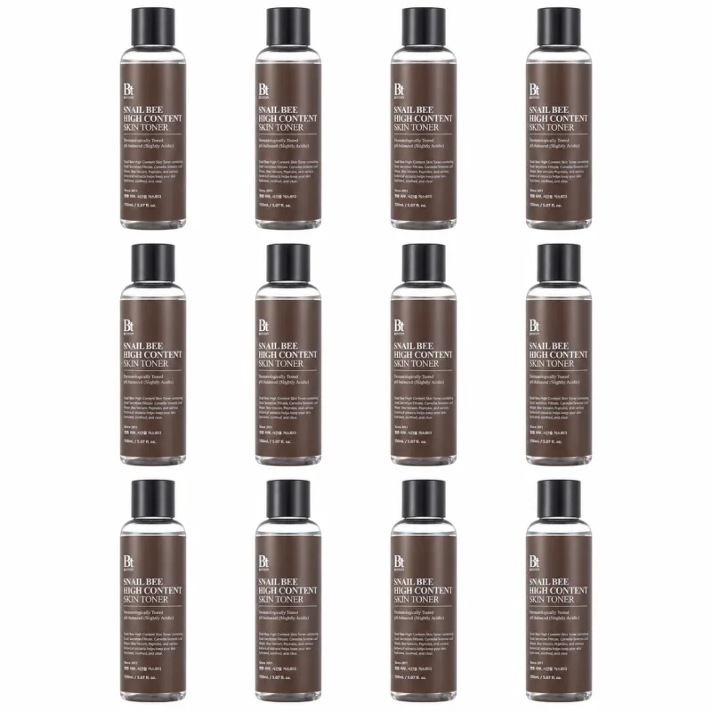 10+2 Набір Тонер з муцином равлика и отрутою бджоли Benton Snail Bee High Content Skin Toner, 150 мл
