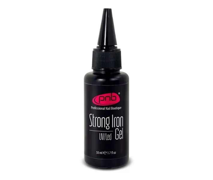 Гель для наращивания ногтей моделирующий PNB Strong Iron Gel, 50 мл