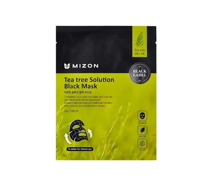 Маска для обличчя Mizon Tea Tree Solution Black Mask 25 г