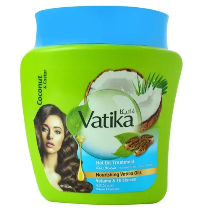 Маска для волосся Dabur Vatika Об'ємне та густе 500 г (32123647)