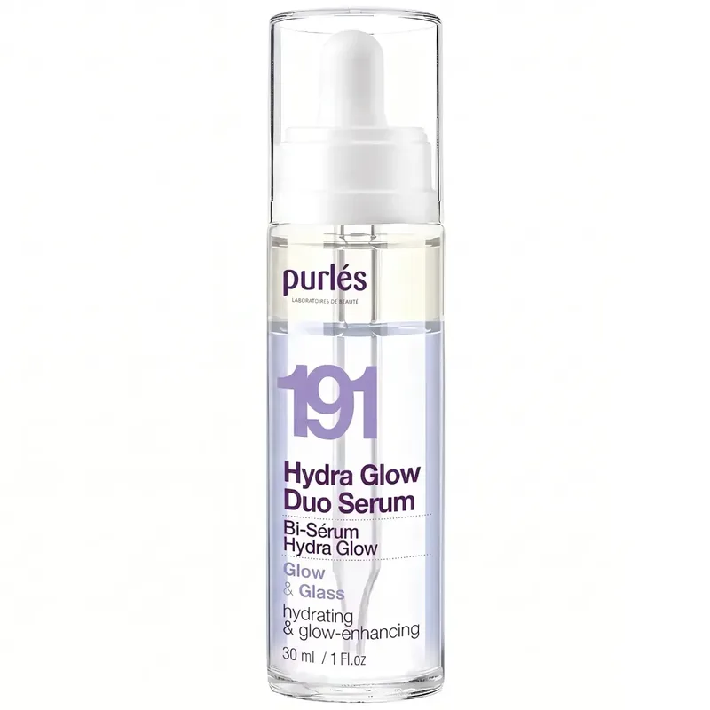 Зволожувальна двофазна сироватка для сяйва шкіри Purles Hydra Glow Duo Serum