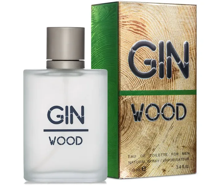 Туалетна вода для чоловіків Аромат "Gin Wood" 100 мл (4820147056564)