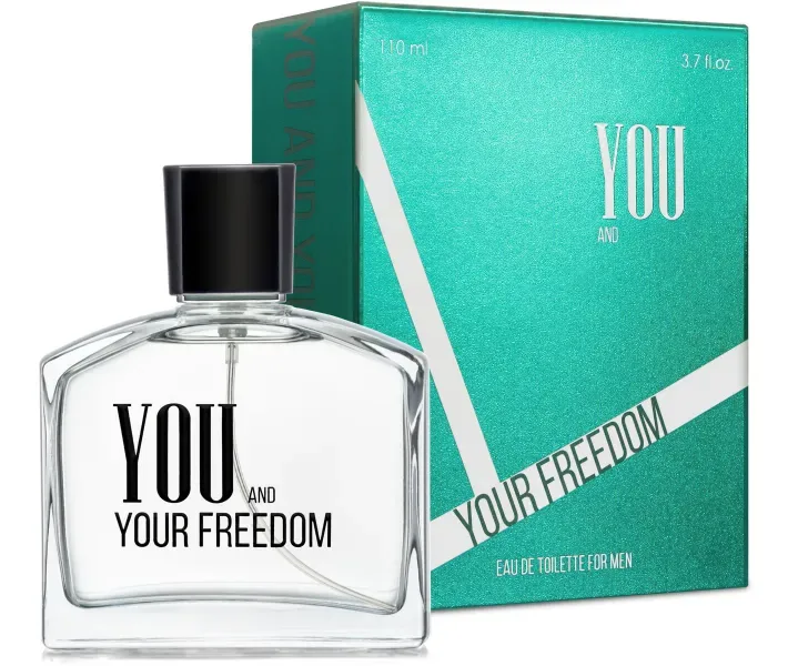 Туалетна вода для чоловіків Аромат "You and your freedom" 110 мл (4820147056489)