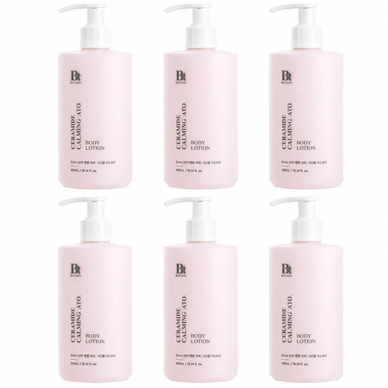 5+1 Набір Заспокійливий атопічний лосьйон для тіла з керамідами Benton Ceramide Calming Ato Body Lotion, 300 мл