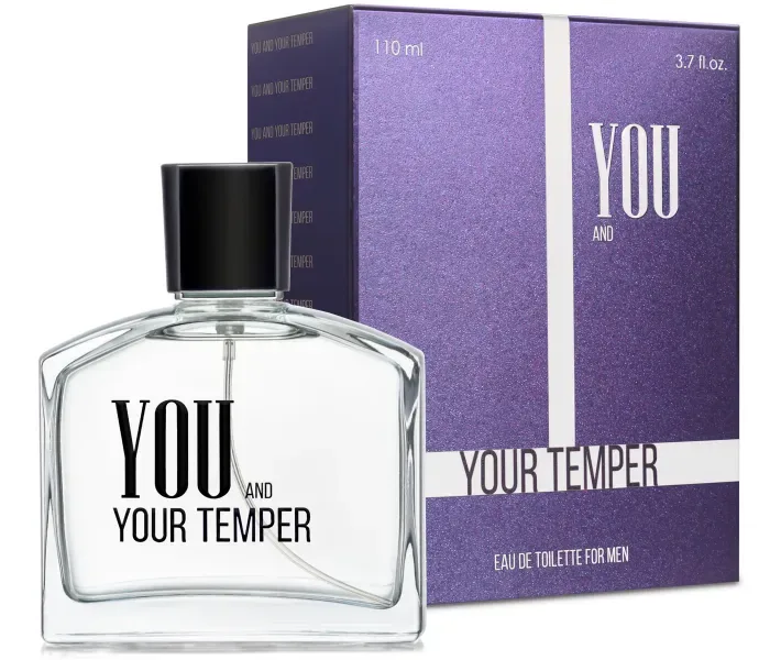 Туалетна вода для чоловіків Аромат "You and your temper" 110 мл (4820147056502)