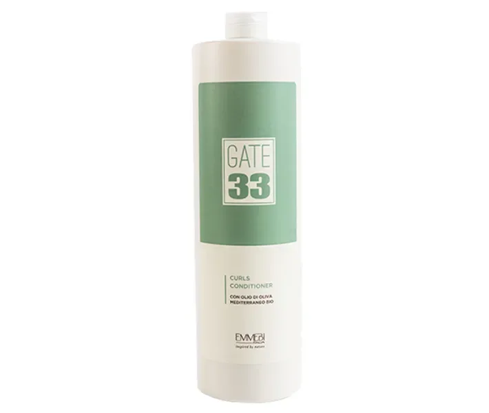 Gate 33 OLIVA BIO Curls conditioner Кондиціонер для кучерявого волосся з органічним маслом оливи EMMEBI Italia