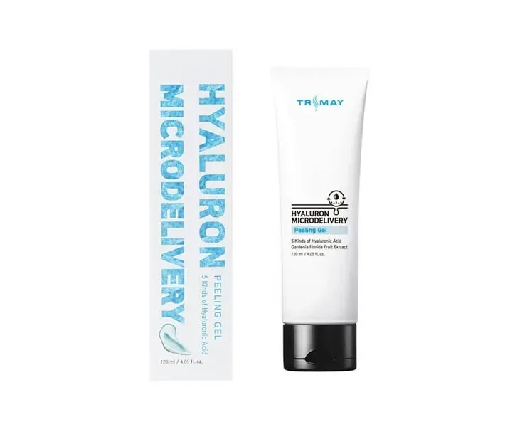 Пілінг-гель для обличчя Trimay Hyaluron Microdelivery Peeling Gel з гіалуроновою кислотою 120 мл (8809822540624)