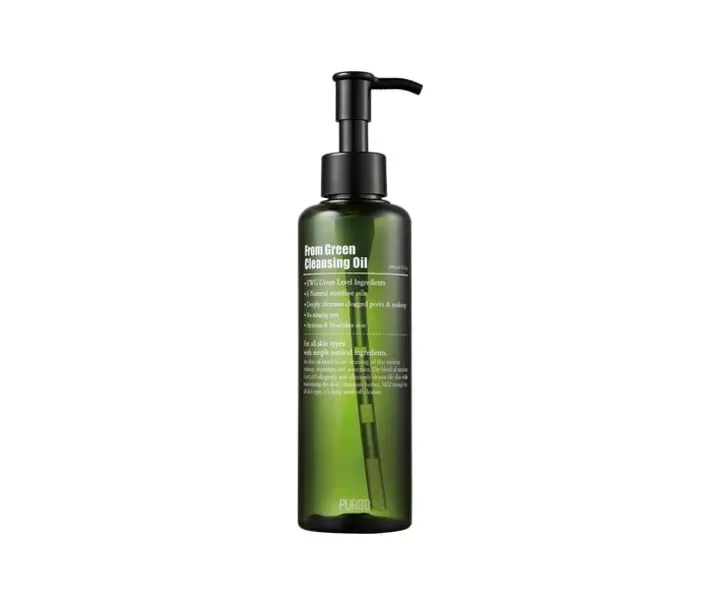 Ніжне очищувальне гідрофільне масло з зеленим чаєм, 200мл PURITO From Green Cleansing Oil