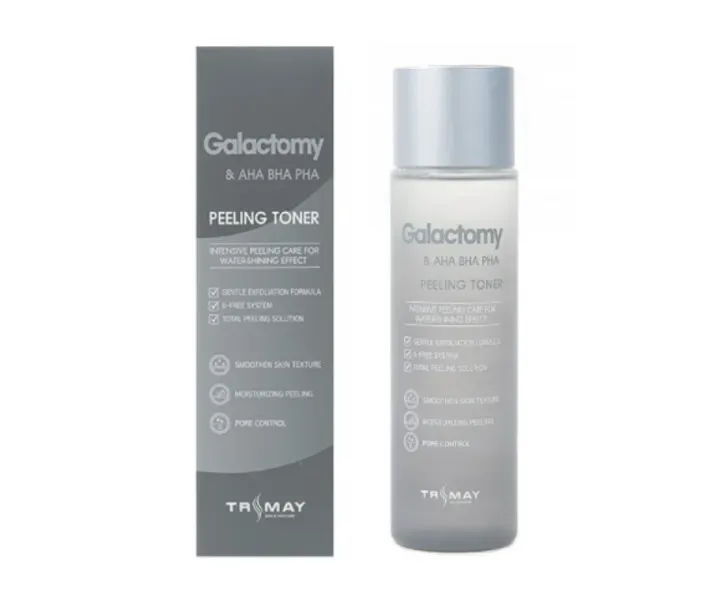 TRIMAY Galactomy & AHA-BHA-PHA Peeling Toner