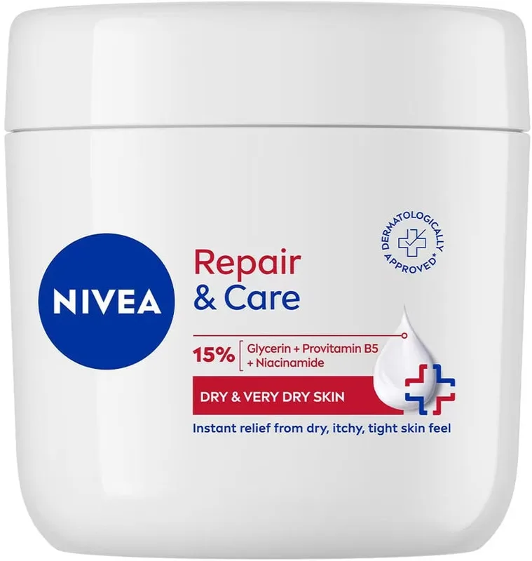 Крем для тіла NIVEA Відновлення та догляд для дуже сухої та огрубілої шкіри 400 мл