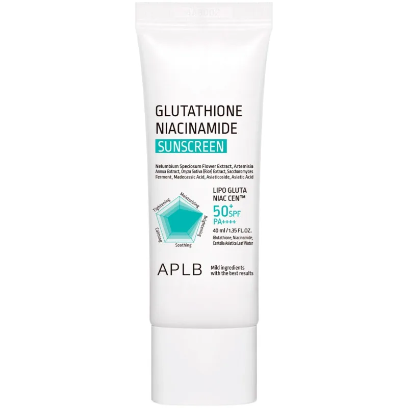 APLB Glutathione Niacinamide Sunscreen SPF50+ PA++++