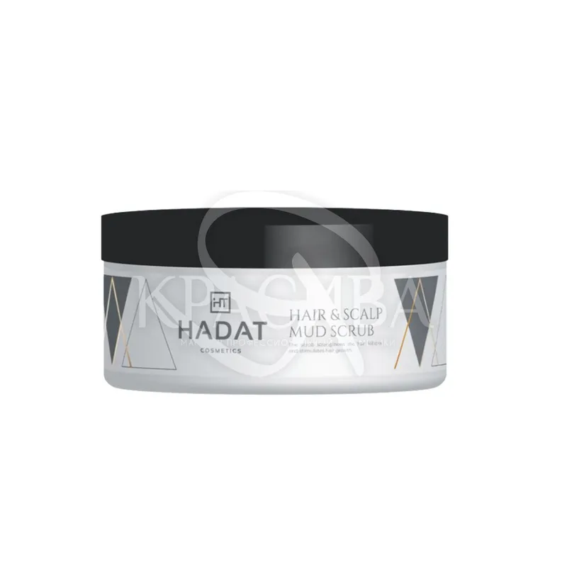 Очищаючий скраб з морською сіллю для волосся та шкіри голови HADAT Hair & Scalp Mud Scrub, 300мл