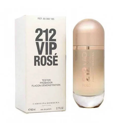 Жіноча парфумована вода Carolina Herrera 212 Vip Rose 80ml оригінал, ніжний фруктово-квітковий аромат