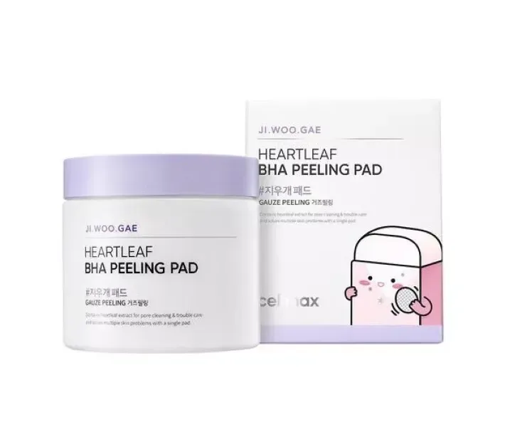 Пілінг-пади CELIMAX Hearleaf BHA Peeling Pad