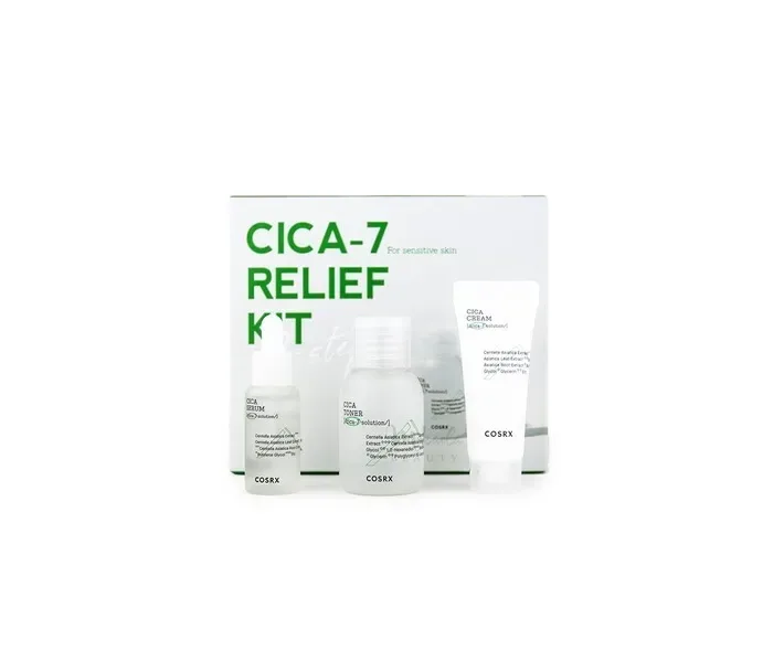 COSRX CICA-7 Relief Kit CICA Trial Kit (3 step)