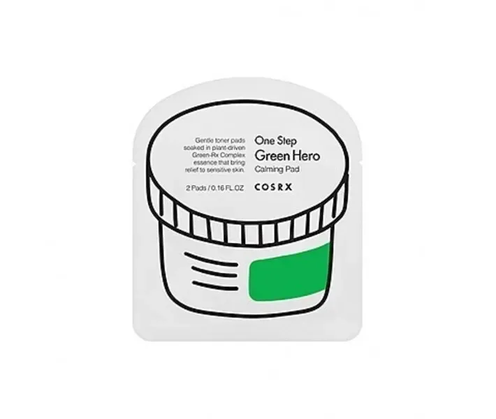COSRX One Step Green hero Calming Pad