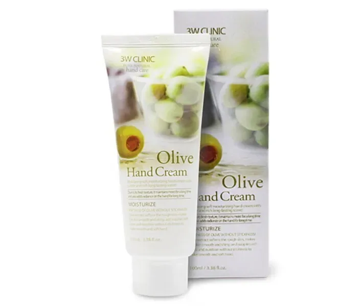 Крем для рук 3W CLINIC Moisturizing Hand Cream Olive