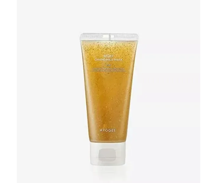 Заспокійлива маска з екстрактом ромашки, 95мл HYGGEE Relief Chamomile Mask