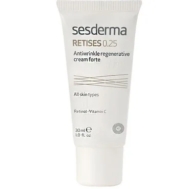 Крем регенеруючий для обличчя проти зморшок SesDerma Retises 0.25% Antiwrinkle Regenerative Cream