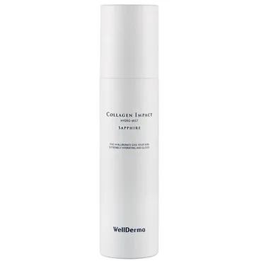Спрей для обличчя зволожуючий з колагеном WellDerma Sapphire Collagen Impact Hydro Mist