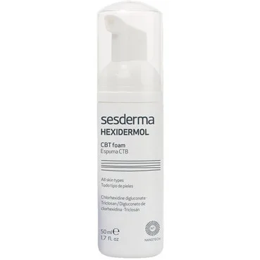 Дезінфікуюча пінка для очищення шкіри SesDerma Hexidermol CTB Foam