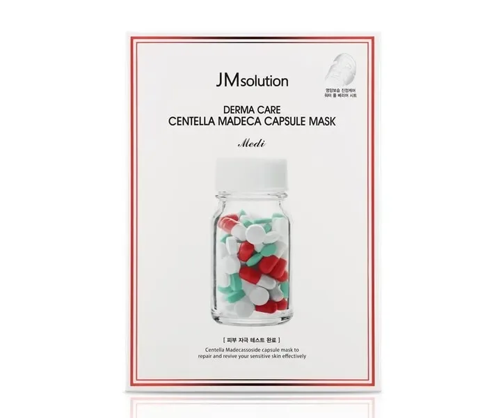 Маска JMSOLUTION Derma Care Centella Madeca Capsule Mask Medi