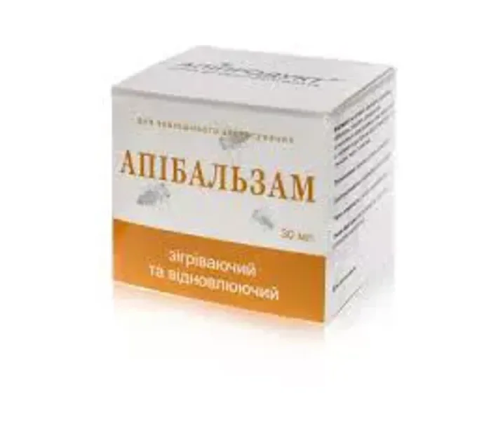 Крем Апібальзам "Согревающий і відновлює" 30 мл