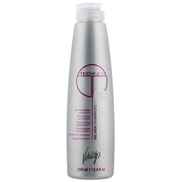 Шампунь для нейтралізації жовтизни Vitality's Technica Silver Shampoo