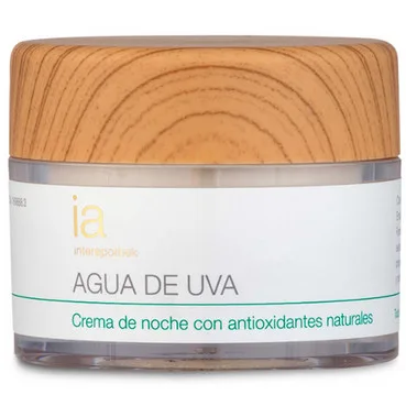 Нічний поживний крем з виноградною водою Interapothek Crema De Noche Agua De Uva