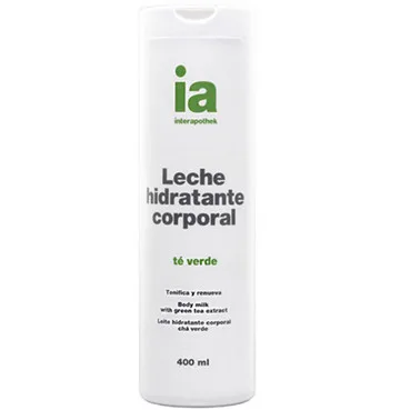 Зволожуюче молочко для тіла з екстрактом зеленого чаю Interapothek Leche Hidratante Corporal Te Verde