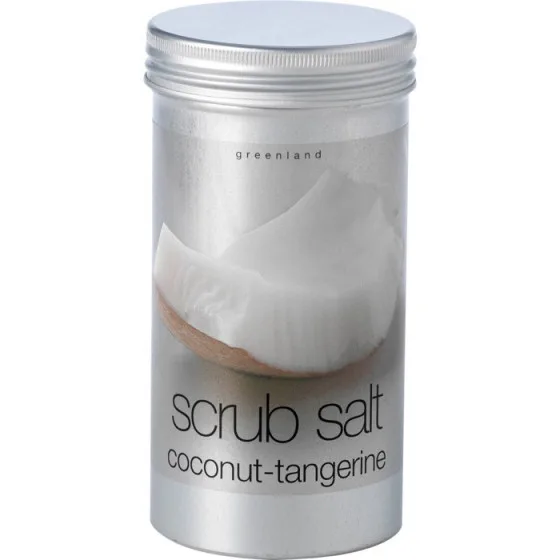Greenland Fruit Emotions Scrub Salt Coconut & Tangerine - Сіль-скраб Кокос-Мандарин