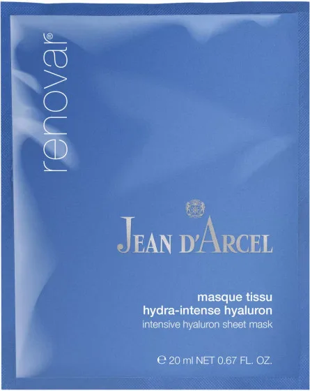 Jean d'arcel Renovar Masque Hydra-intense Hyaluron - Тканинна маска з гіалуроновою кислотою