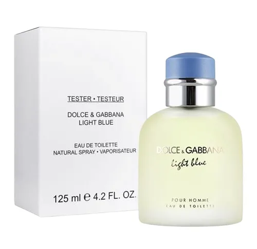 Тестер Туалетна вода для чоловіків Dolce & Gabbana Light Blue Pour Homme 125 мл