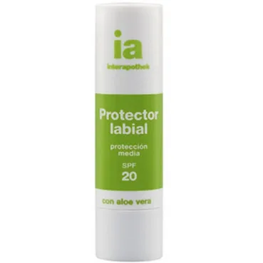 Бальзам-стік для губ з SPF 20 і екстрактом Алое Вера Interapothek Protector Labial SPF 20