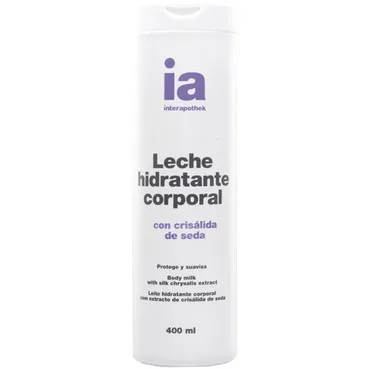 Зволожуюче молочко для тіла з екстрактом шовку Interapothek Leche Hidratante Corporal Con Crisalida De Seda