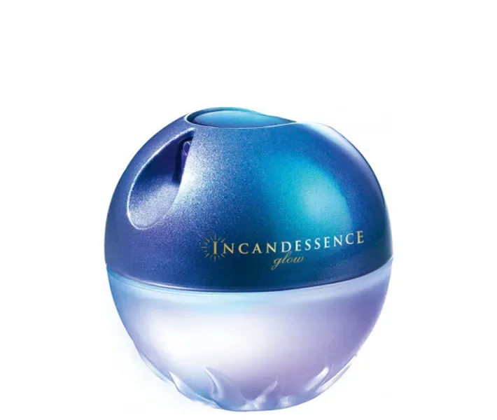 Жіноча парфумована вода AVON Incandessence Glow 50 мл Інкандесенс рукавичка синій духи