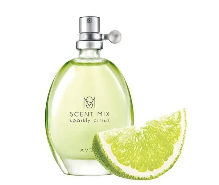 Жіноча туалетна вода "Scent Mix Sparkly Citrus" 30 мл AVON Скент цитрус лайм духи