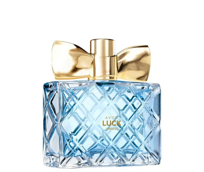 Жіноча парфумована вода AVON Luck Limitless для неї 50 мл Лак синій духи