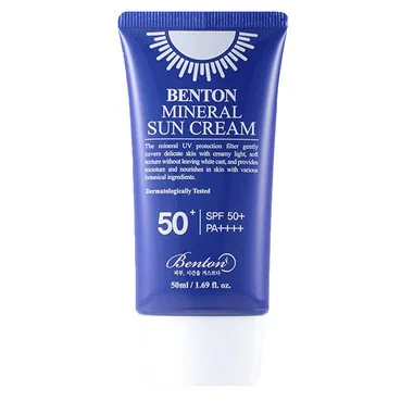 Крем сонцезахисний на мінеральній основі SPF50 + / PA ++++