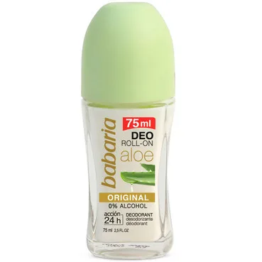 Дезодорант роликовий алое оригінальний Babaria Roll-On Deodorant Original Aloe Vera