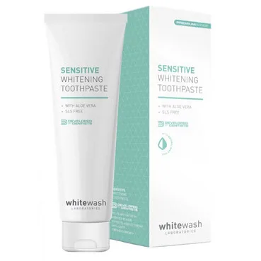 Зубна паста відбілююча для чутливих зубів і ясен WhiteWash Laboratories Sensitive Whitening Toothpaste