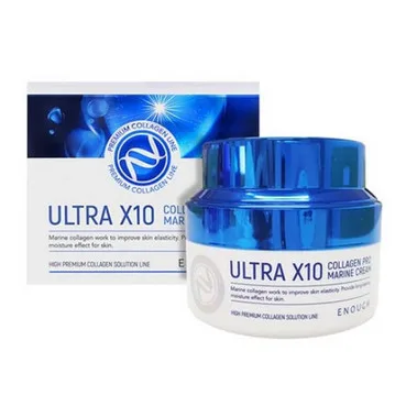 Крем для обличчя зволожуючий з колагеном Enough Ultra X10 Collagen Pro Marine Cream